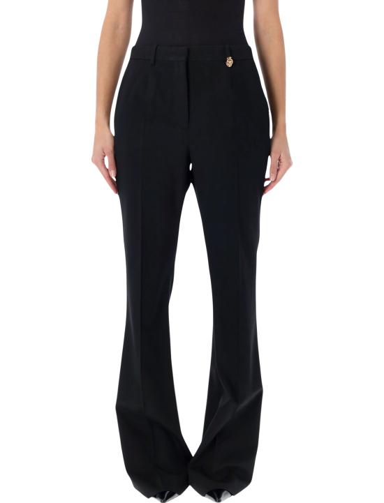 26FW 베르사체 스트레이트 팬츠 10131581A04649 1B000 BLACK