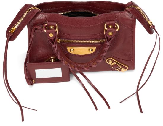 26FW 발렌시아가 토트백 A002VV2ACPO6259 BURGUNDY - BALENCIAGA