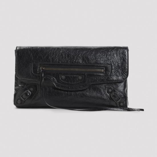 26FW 발렌시아가 르 시티 클러치 8733862ABEK1000 BLACK - BALENCIAGA