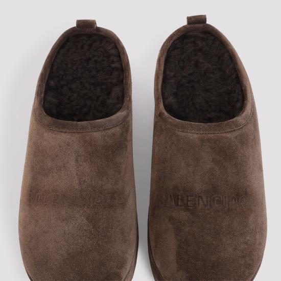 26FW 발렌시아가 알래스카 소프트 플랫폼 뮬 825258WBFC12929 LIGHT ESPRESSO - BALENCIAGA