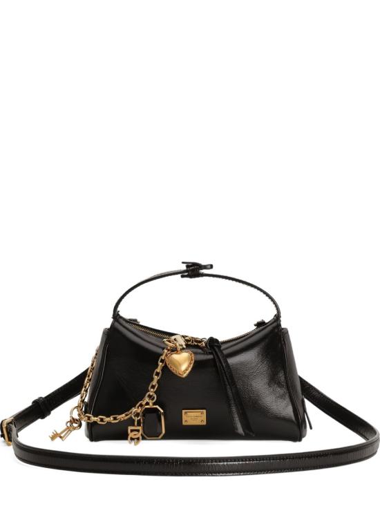 26FW 돌체앤가바나 Mini Vittoria 핸드백 BB7889A00708I984 NERO OTTONE VINTAGE