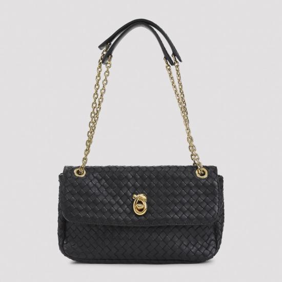 26FW 보테가베네타 매디슨 숄더백 876648V6JG01019 NERO - BOTTEGA VENETA