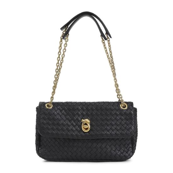 26FW 보테가베네타 매디슨 숄더백 876648V6JG01019 NERO - BOTTEGA VENETA
