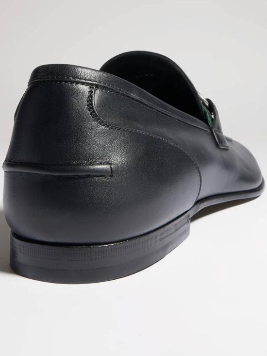 26FW 구찌 코모 홀스빗 레더 로퍼 874936AAGSM1060 BLACK - GUCCI