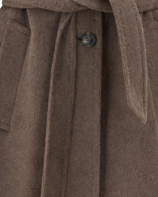 26FW 위켄드막스마라 코트 2625016112600 BROWN - WEEKEND MAX MARA
