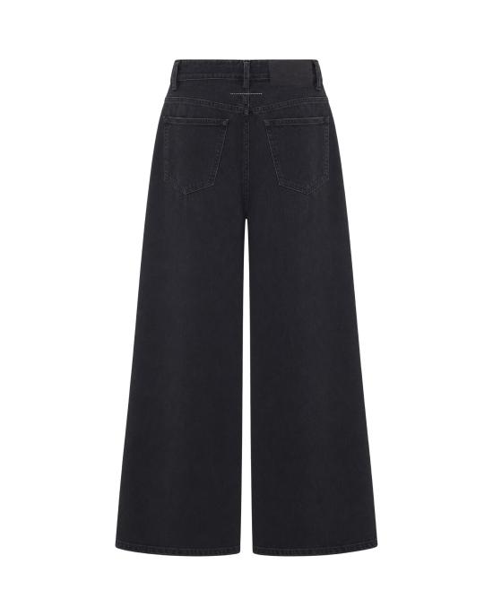 26FW MM6 메종마르지엘라 데님 팬츠 S52LA0262 BLACK - MM6 MAISON MARGIELA