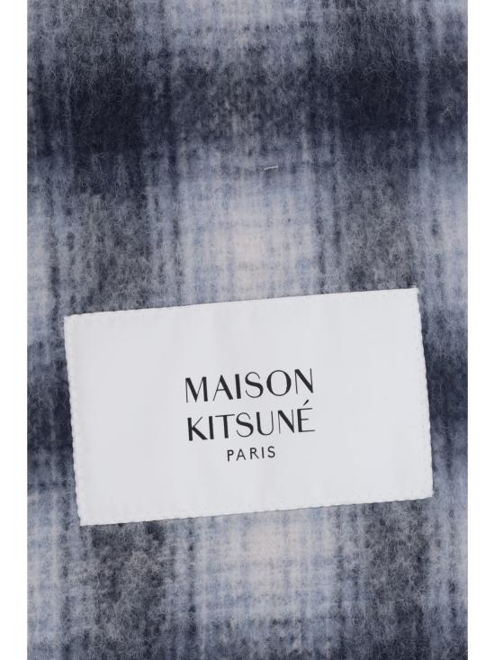 26FW 메종키츠네 머플러/스카프 MRUAT10WA0022 NAVY - MAISON KITSUNE