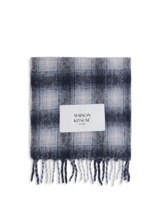 26FW 메종키츠네 머플러/스카프 MRUAT10WA0022 NAVY - MAISON KITSUNE