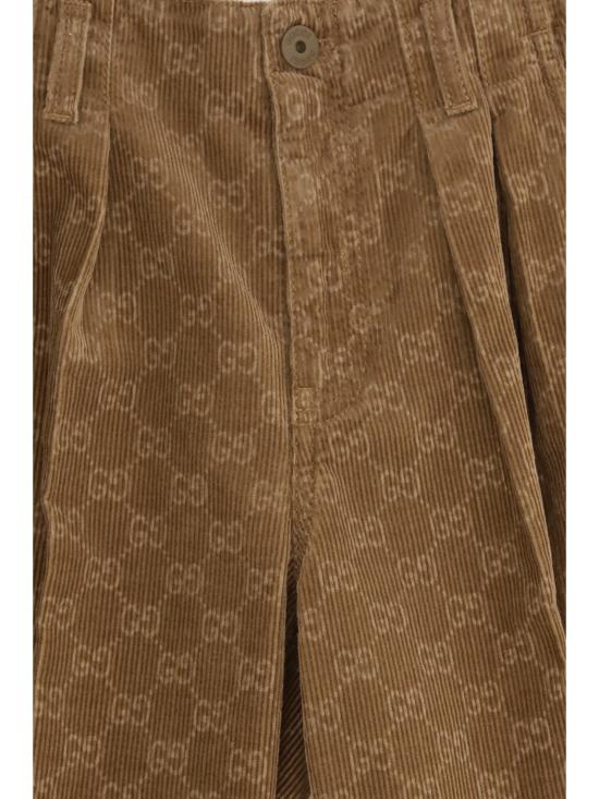 26FW 구찌 팬츠 864939XDDF9 BROWN - GUCCI