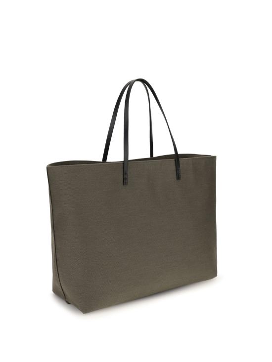 26FW 펜디 롤 라지 스텐실 프린트 캔버스 백 7VA704B209 GREEN - FENDI