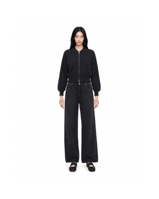 26FW MM6 메종마르지엘라 데님 팬츠 S52LA0262 BLACK - MM6 MAISON MARGIELA