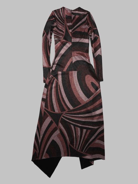26FW 에밀리오푸치 원피스 6UJI06 6U867011 BURGUNDY - EMILIO PUCCI