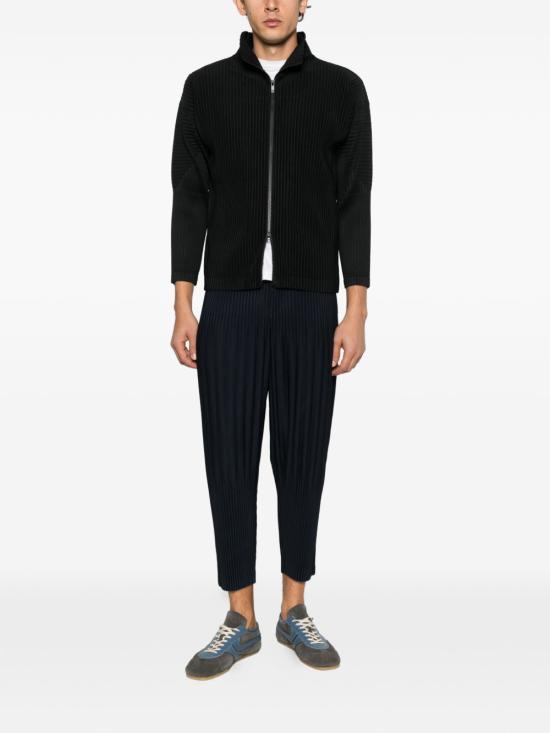 26FW 옴므 플리세 이세이 미야케 스트레이트 팬츠 HP69JF551 75 NAVY - HOMME PLISSE' ISSEY MIYAKE