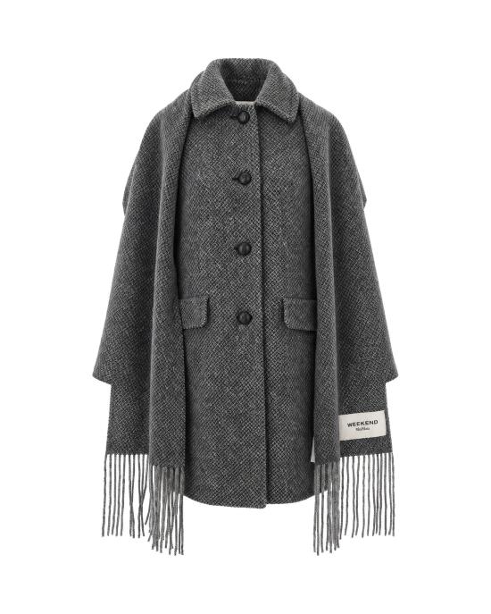 26FW 위켄드막스마라 코트 2625016032600 GRAY - WEEKEND MAX MARA