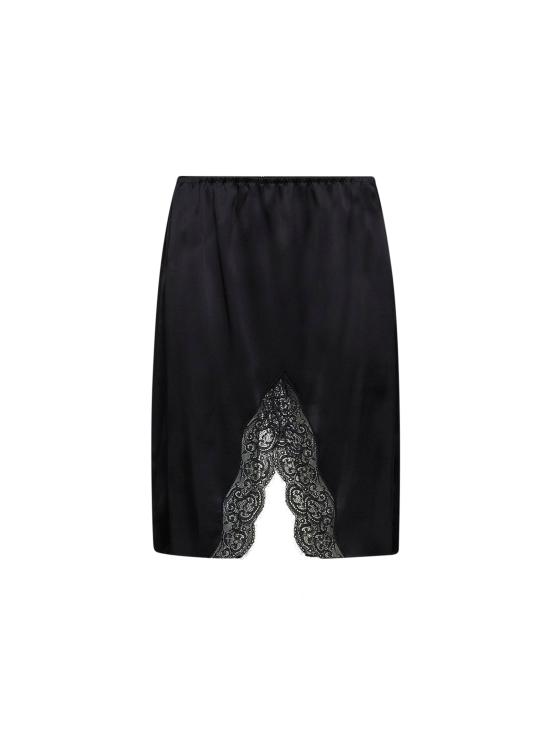 26FW 생로랑 스커트 A005ID BLACK
