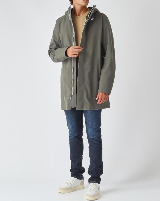 26FW 까웨 자켓 K7126UW AF0 GREEN BLACKISH - K-WAY