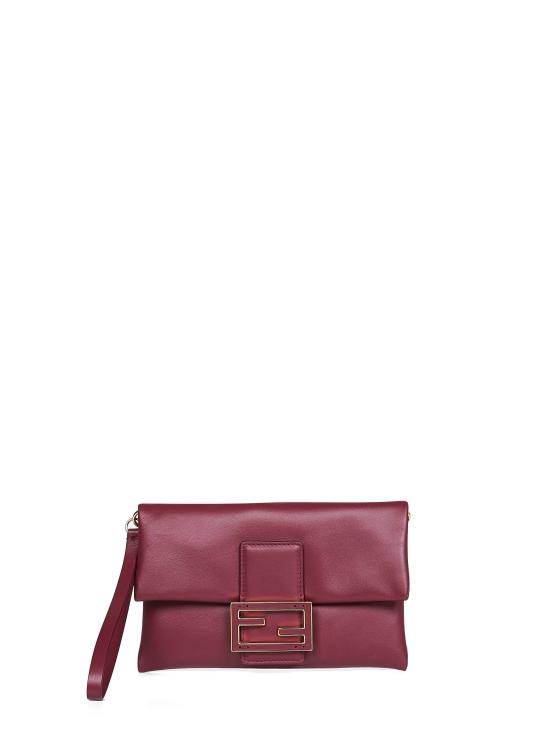 26FW 펜디 클러치/파우치 8M0538 BURGUNDY