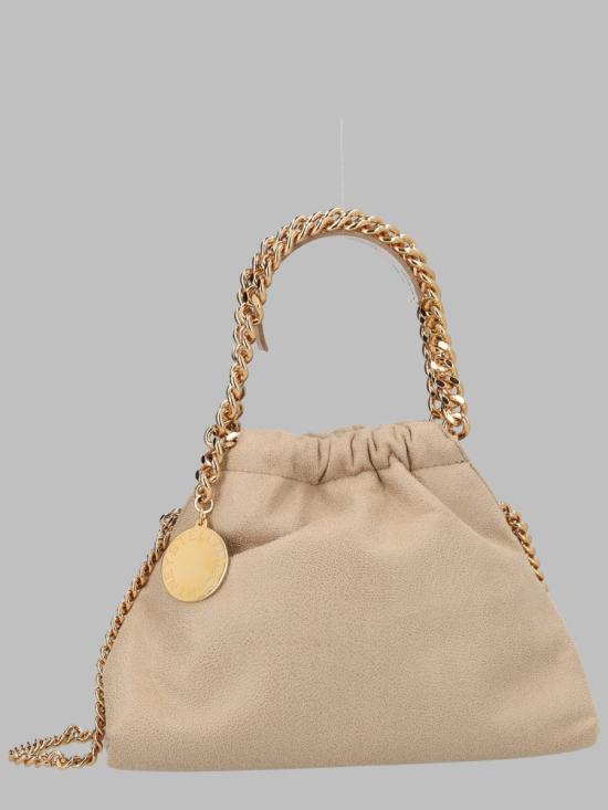 26FW 스텔라 맥카트니 팔라벨라 드로스트링 숄더백 7B0144 W93559300 BEIGE