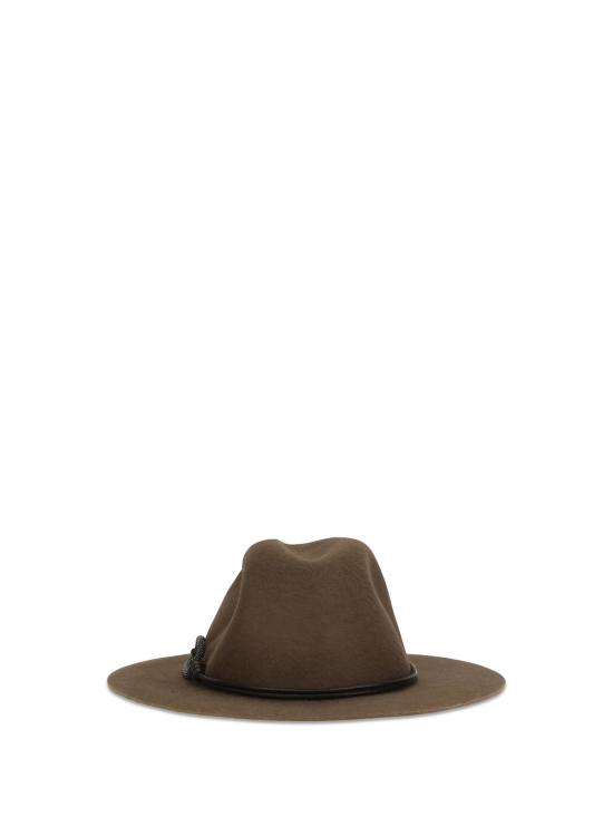 26FW 브루넬로 쿠치넬리 모자 MCAP90233 MOCHA - BRUNELLO CUCINELLI