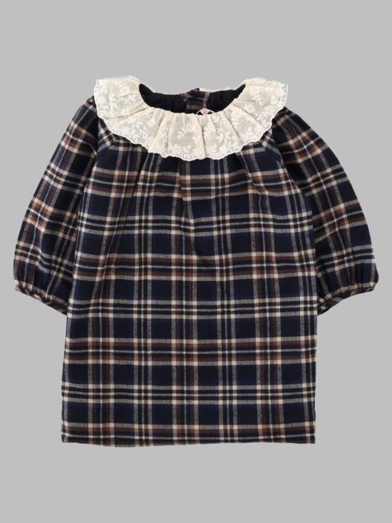 26FW 봉쁘앙 원피스 W06XDRW00007B 370 NAVY