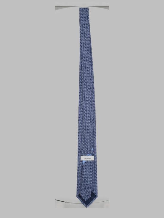 26FW 살바토레 페라가모 넥타이 794541 351441001 BLUE - SALVATORE FERRAGAMO