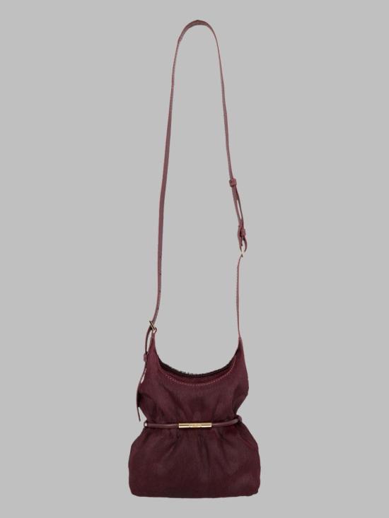26FW 발망 가방 HN0DA093LPOH 5DM BURGUNDY - BALMAIN