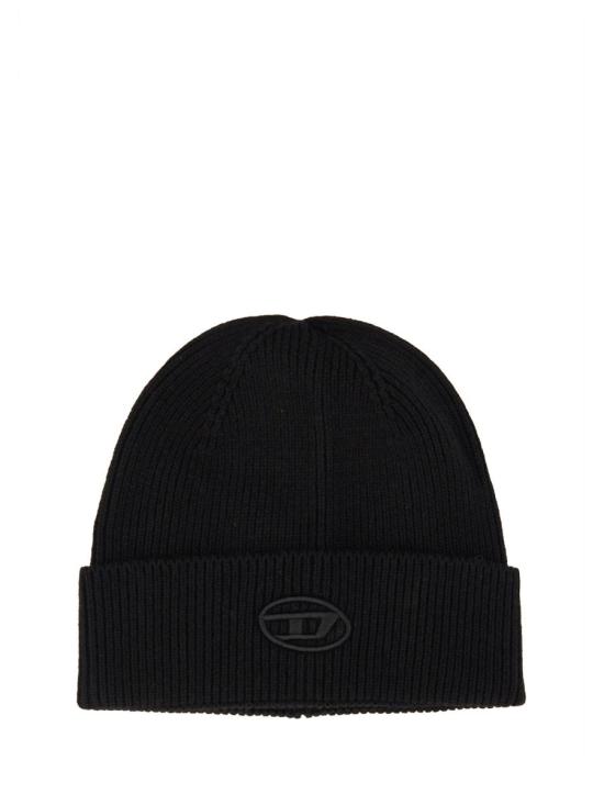 26FW 디젤 K-코더-풀리 B 립드 비니 A04092 0DAOB9XX BLACK