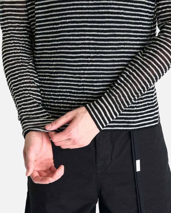  앤 드뮐미스터 스웨터 Ann Demeulemeester Racin 크루넥 - ANN DEMEULEMEESTER