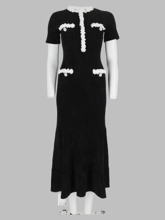 26FW 셀프 포트레이트 원피스 AW26 099MA B BLACK