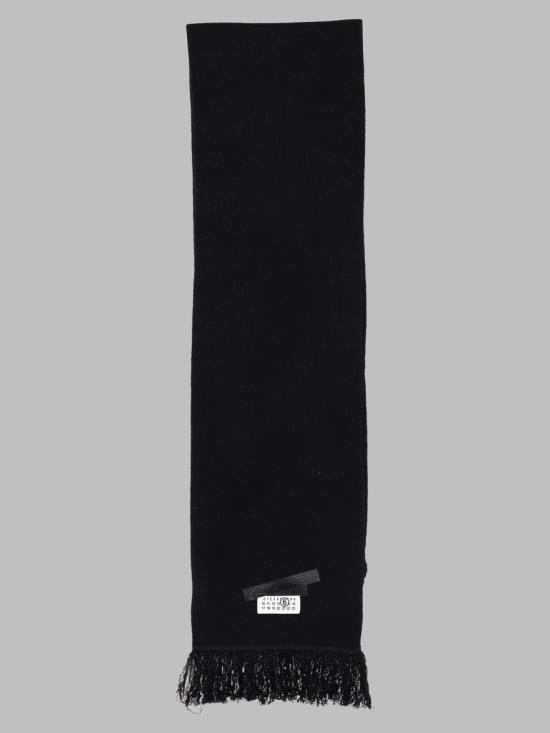 26FW MM6 메종마르지엘라 머플러/스카프 M61055K MM08ZM6900 BLACK