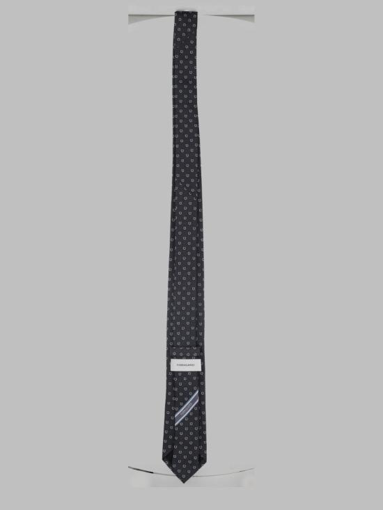 26FW 살바토레 페라가모 넥타이 794458 351424002 CHARCOAL - SALVATORE FERRAGAMO