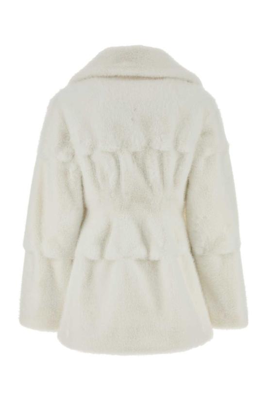 26FW 에르마노 설비노 코트 D490D732GOH 14800 White - ERMANNO SCERVINO