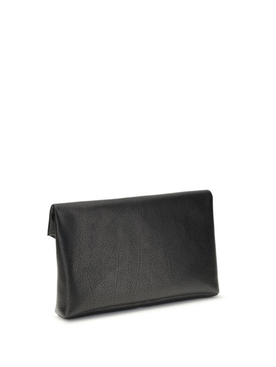 25FW 생로랑 카산드라 라지 엔벨로프 파우치 778181AACIA BLACK - SAINT LAURENT
