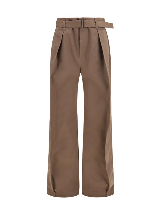 26FW 르메르 폴리코튼 트윌 라운디드 팬츠 PA1317LF1620 BROWN