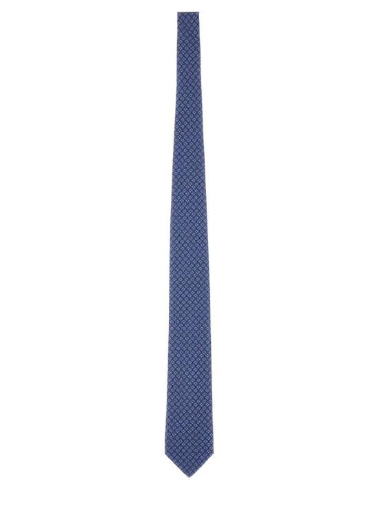 26FW 살바토레 페라가모 넥타이 768562 350950001 BLUE - SALVATORE FERRAGAMO