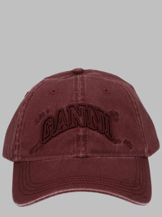 26FW 가니 볼캡 B3020267 431 BURGUNDY