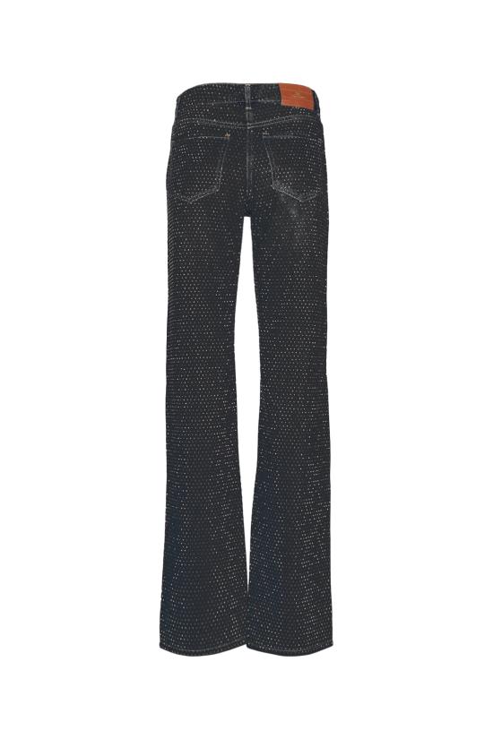 26FW 엘리자베타프랜치 스트레이트 팬츠 PJ16D66E2 110 NERO - ELISABETTA FRANCHI