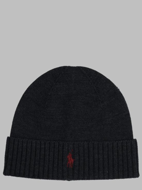26FW 폴로 랄프로렌 비니 710886137 004DARKGRANITEHTHR BLACK