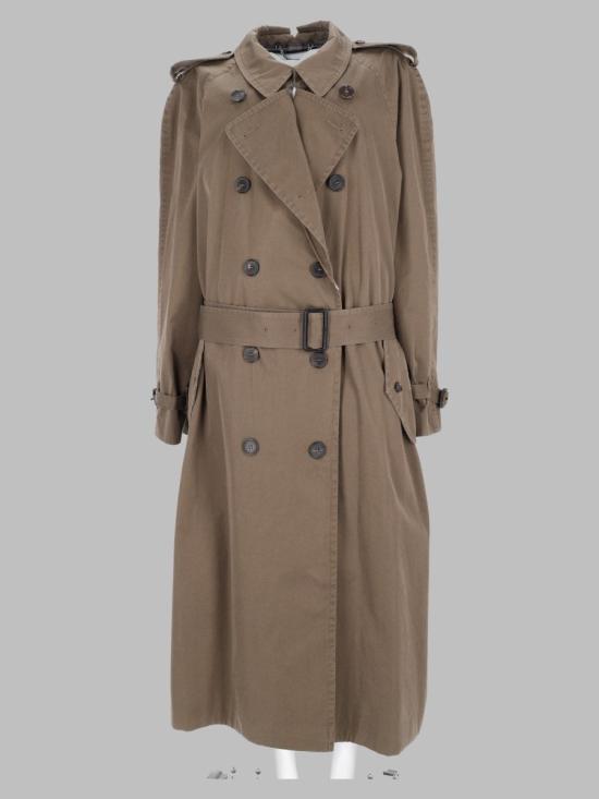 26FW 마르지엘라 트렌치 코트 S51AH0209 M35241727 BROWN
