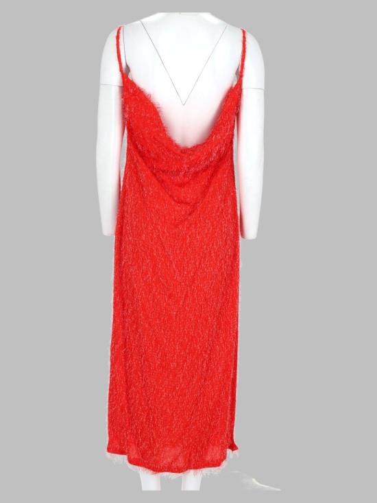 26FW 보테가베네타 원피스 A007SW V71E06513 RED - BOTTEGA VENETA