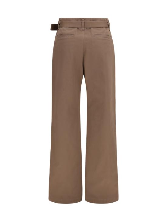 26FW 르메르 폴리코튼 트윌 라운디드 팬츠 PA1317LF1620 BROWN - LEMAIRE