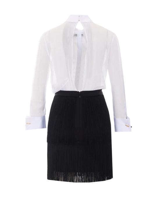26FW 엘리자베타프랜치 원피스 AB02267E2 WHITE - ELISABETTA FRANCHI