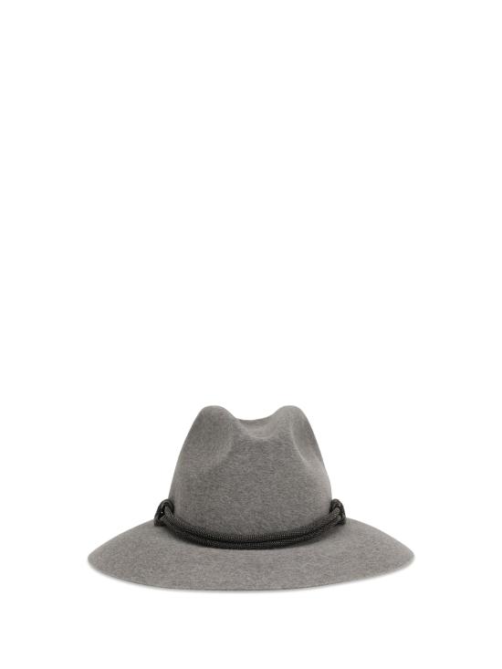 26FW 브루넬로 쿠치넬리 모자 MCAP90232 GRAY