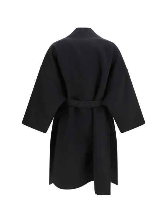 26FW 펜디 코트 FF6227B1HE BLACK - FENDI