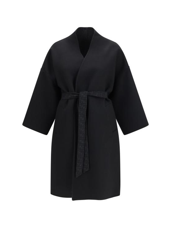 26FW 펜디 코트 FF6227B1HE BLACK