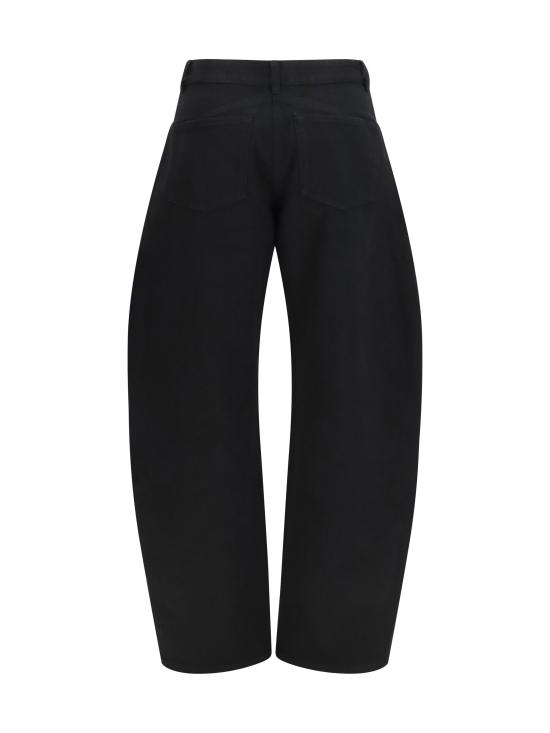 26FW 알라이아 팬츠 AA9P1215D003C BLACK - ALAIA