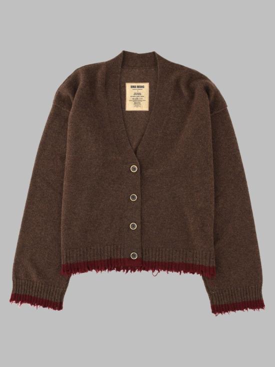 26FW 우마 왕 니트웨어 UK7156 UW067 BROWN