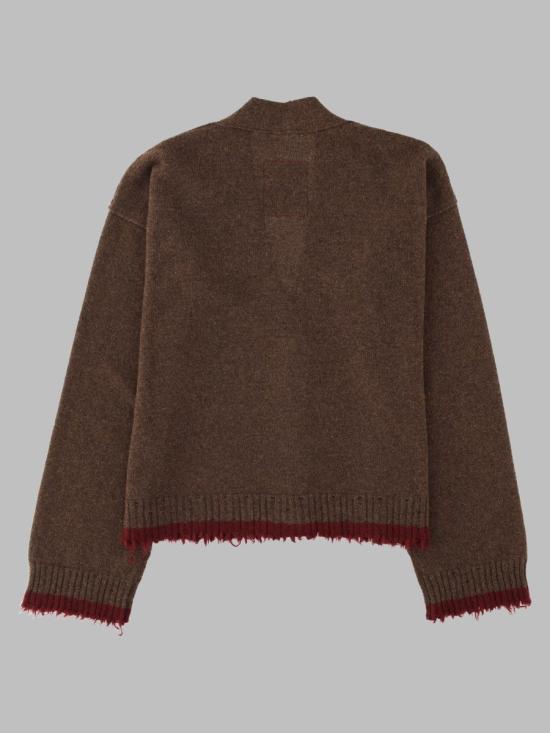 26FW 우마 왕 니트웨어 UK7156 UW067 BROWN - UMA WANG