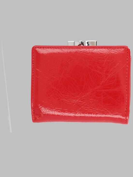 26FW 비비안웨스트우드 크로커다일 엠보스드 프레임 월렛 5115002MW L00EOH401 RED - VIVIENNE WESTWOOD