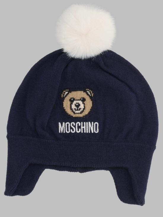 26FW 모스키노 모자 MUX064B LHE6640016 NAVY